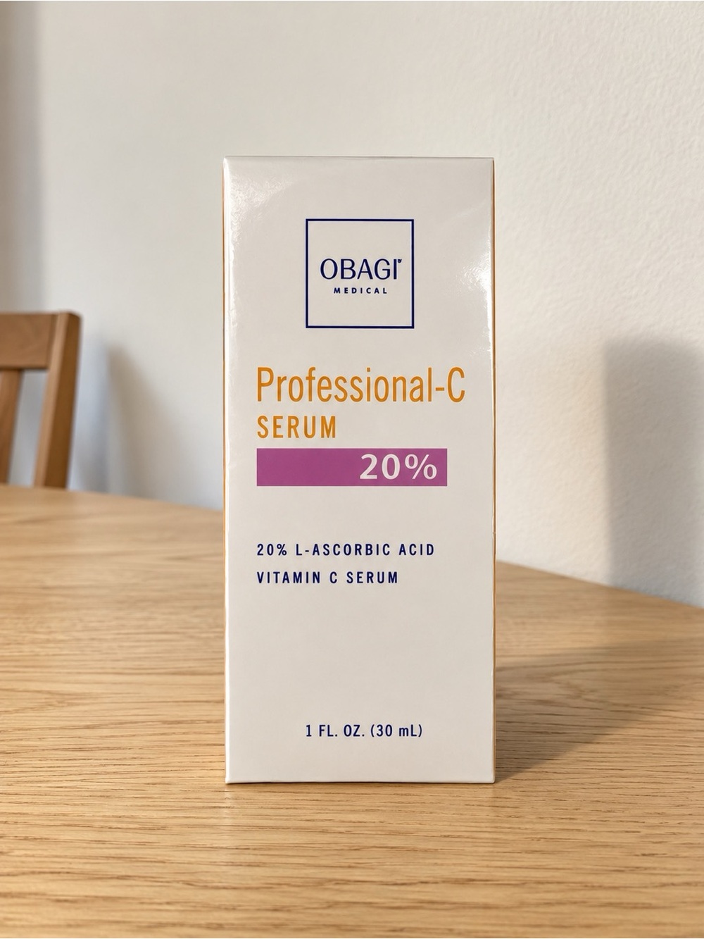 Obagi Professional-C Serum White Box with Purple Accent